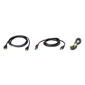 Aten 2L7D02UHX3 USB HDMI KVM Cable Kit, 1.8m