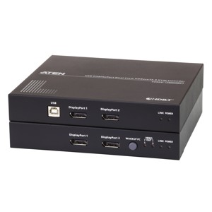 Aten CE924 USB DisplayPort Dual View HDBaseT 2.0 KVM Ext