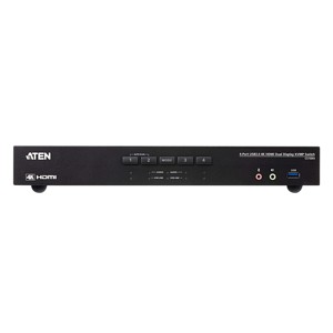 Aten CS1844 HDMI Dual Display KVM Switch,4-Port USB 3.0,4K