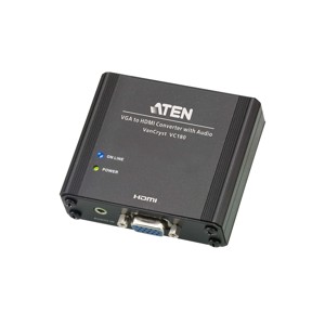 Aten VC180 converter VGA to HDMI,audio