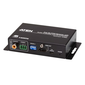Aten VC882 True 4K HDMI Repeater with Audio De-Embedder