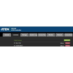 Aten VK-KEY additional license keys
