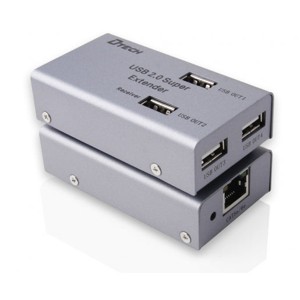 Dtech 7014A USB 2.0 extender set,50m