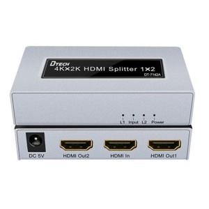 Dtech 7142A HDMI Splitter,4k,1:2