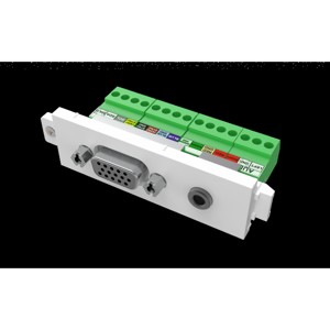 Vision VIS-3446585 cable termin. system V3, VGA&3.5mm module